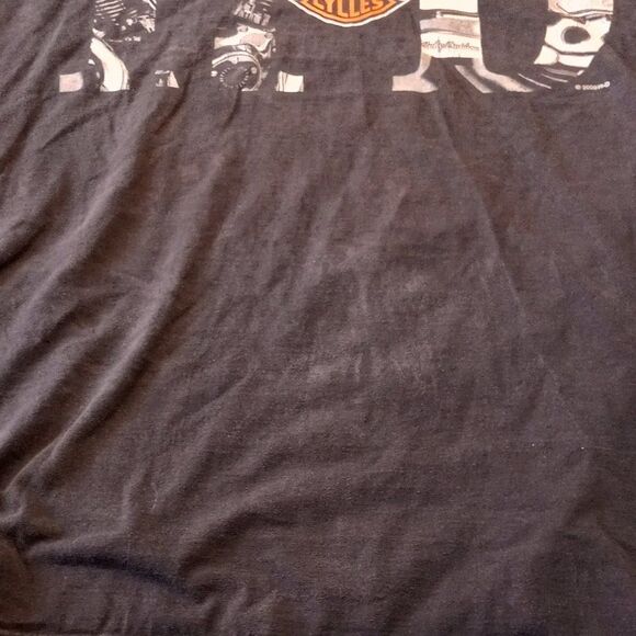 Harley Davidson Motor Cycle Men's Black Long sleeve XL T-shirt Read - Picture 7 of 8